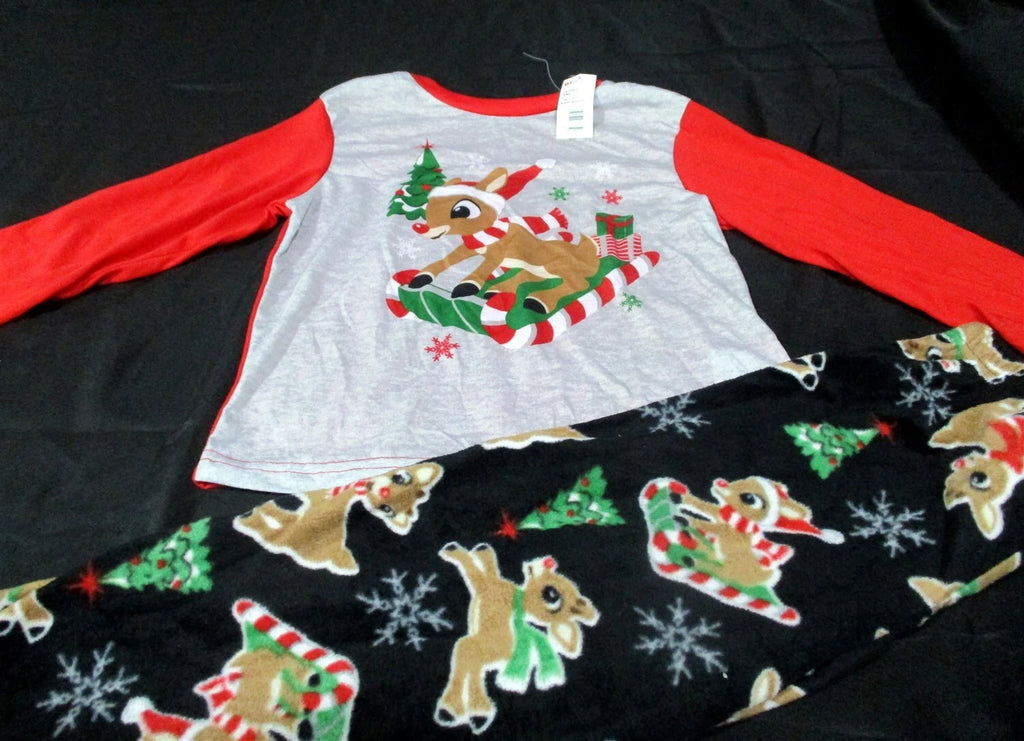 Rudolph Kids Christmas Pajama Set -Rudolph Size 8