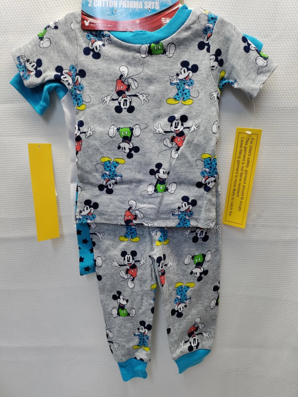 Disney Junior Mickey Mouse Clubhouse Cotton Pajama Sets