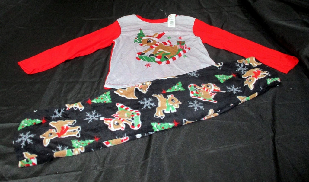 Rudolph Kids Christmas Pajama Set -Rudolph Size 8