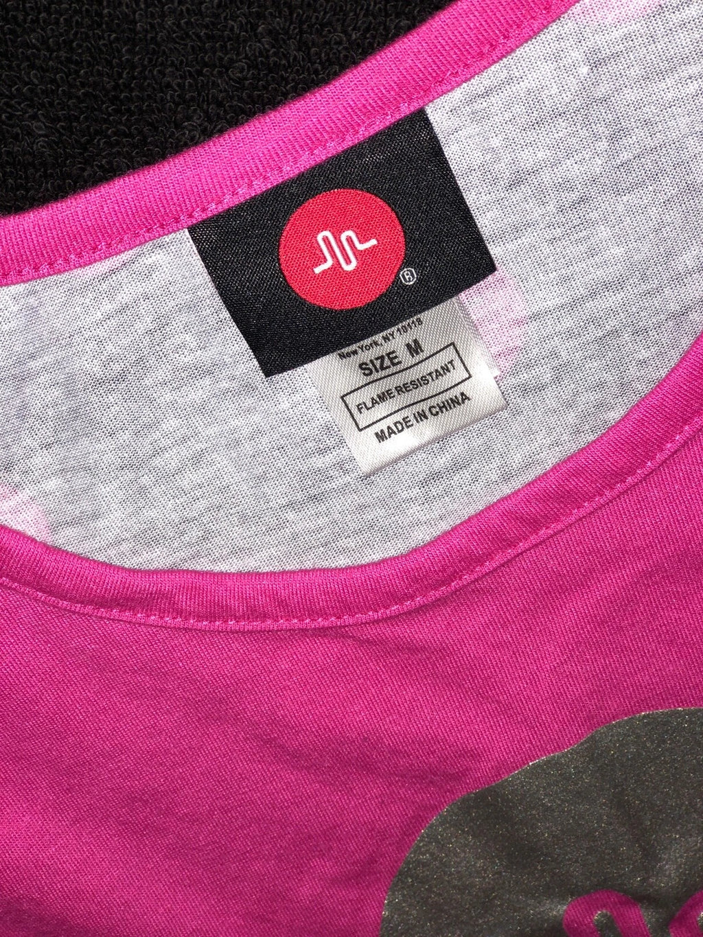 MUSICAL.LY PAJAMA SET SHORT SLEEVE TOP WITH PANTS KID GIRLS SZ M