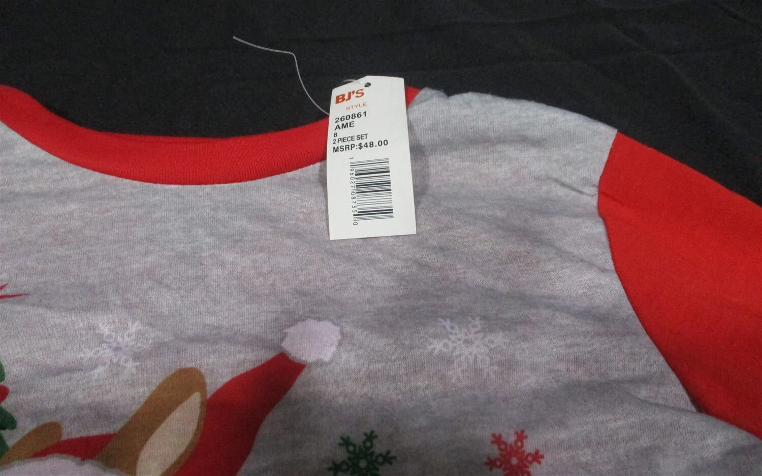 Rudolph Kids Christmas Pajama Set -Rudolph Size 8