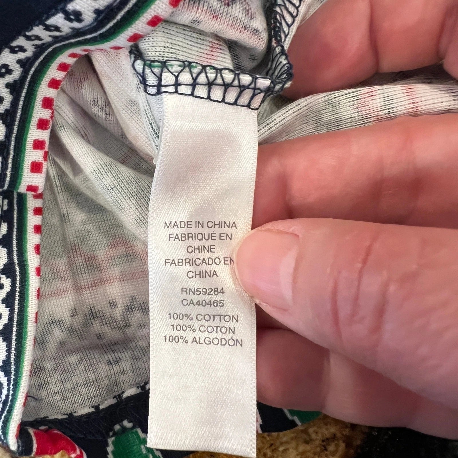 NWT Children's Place Unisex Glow Christmas Fair Isle Cotton Pajamas - SIZE 4