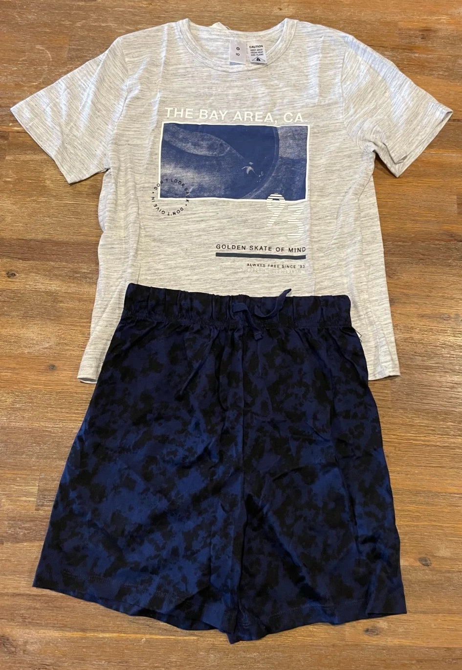 Boys size 10 SKATER print summer pyjamas pjs sleepwear  Target NEW