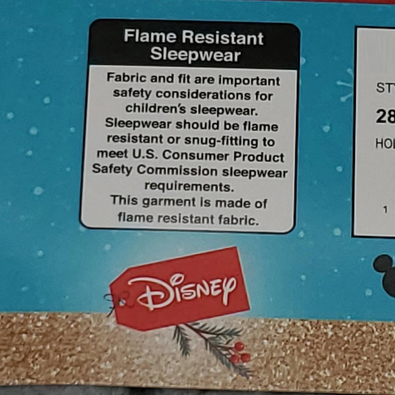 Disney Mickey Mouse Unisex Kids PJ Set Size 2T