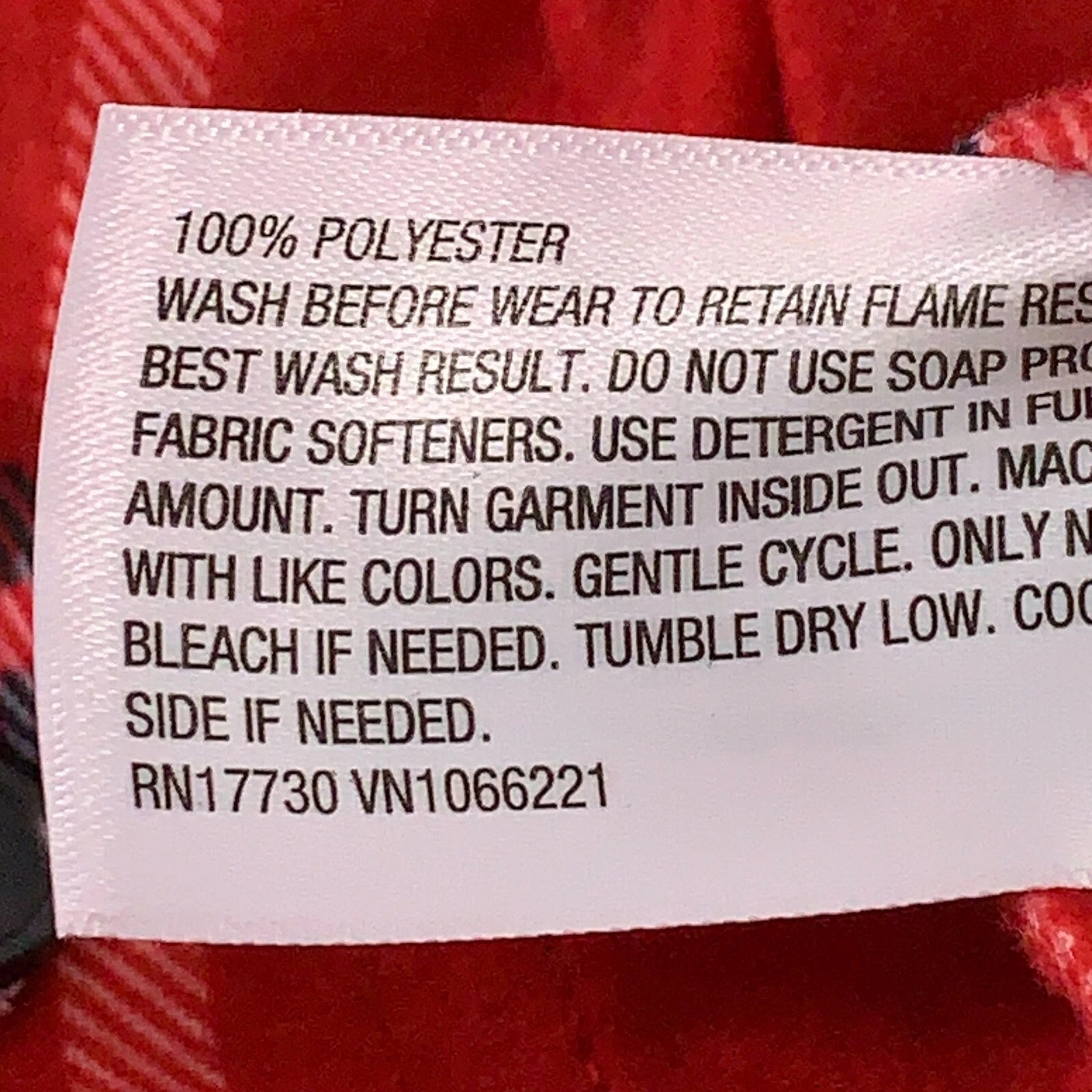 Wondershop Kids Medium (8) Red Plaid Flannel 2 Piece Pajama Set New *Flaw