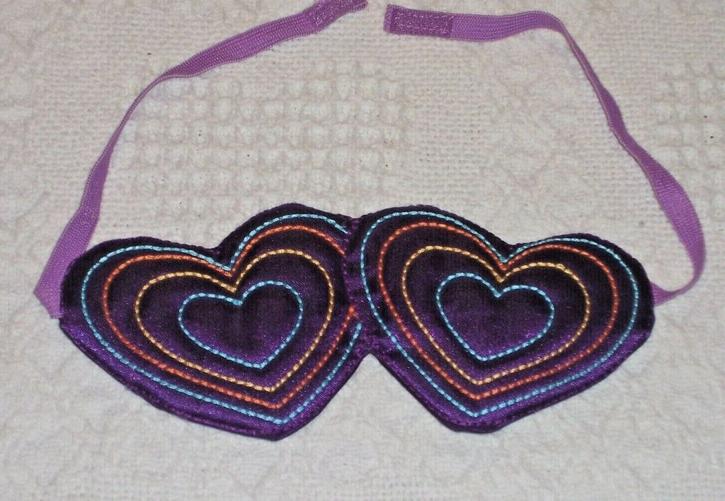 (S138)-Sonoma Intimates-2 Pc Pajama Set-Size Girls Junior M & Purple Sleep Mask