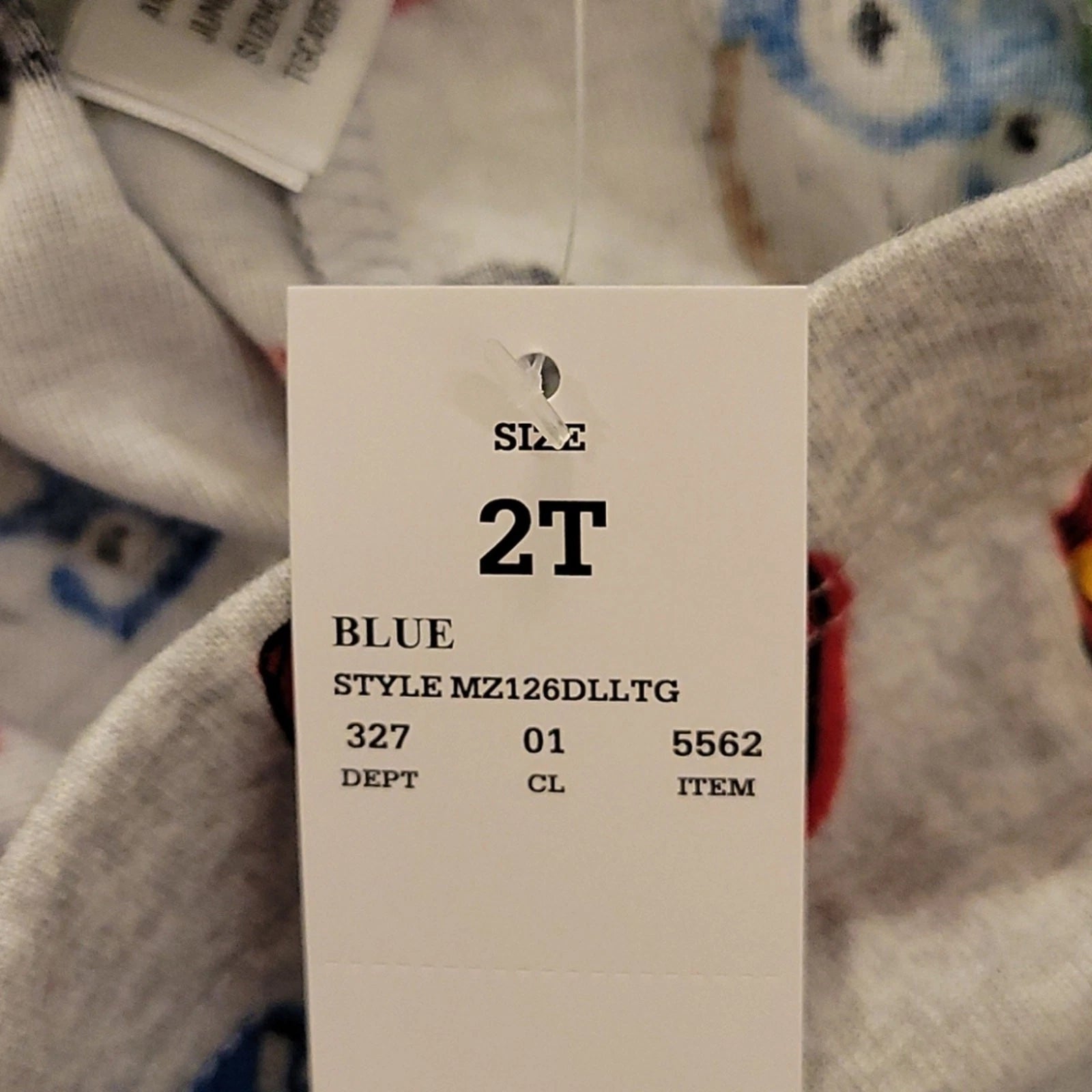 Marvel Superheroes Pajama Set, Red, Sz 2T, NWT