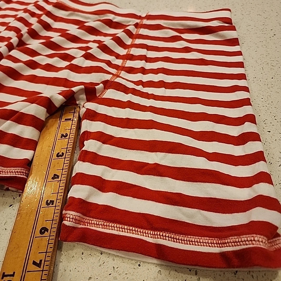 Gap Kids Marvel Pj Set Shirt Shorts 14 Spiderman Cotton Red White Stripes