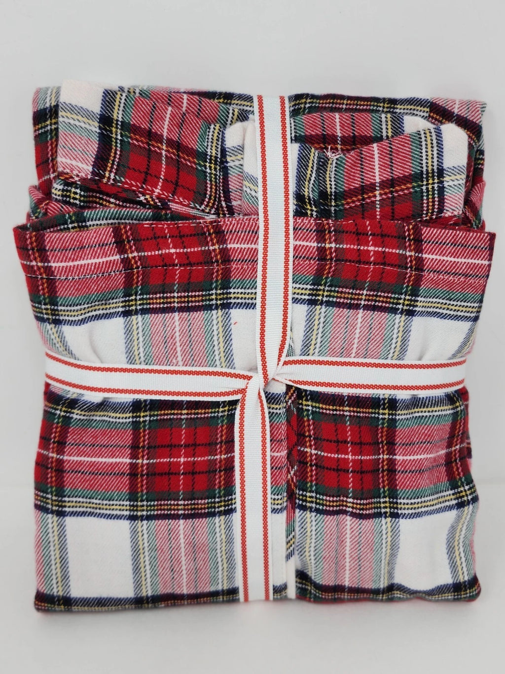 Pottery Barn Kids Toddler 3T Morgan Plaid Flannel Pajamas Holiday Christmas