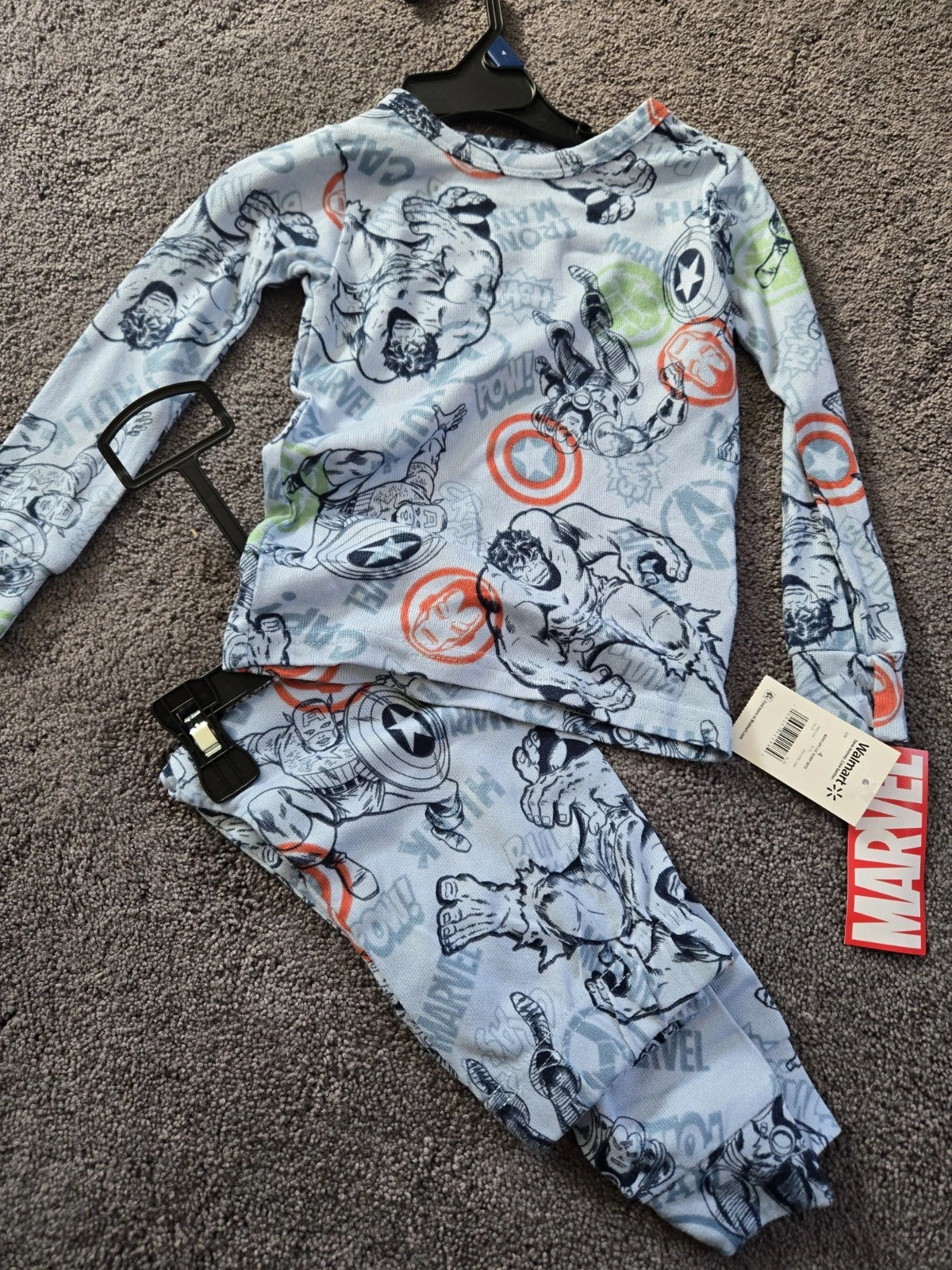 Marvel Pajama Set Boys Size 4