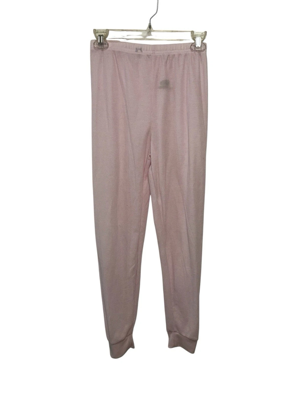 Children's Size Large Mossy Oak Pajama Set Pink Thermal Thin Long Sleeve