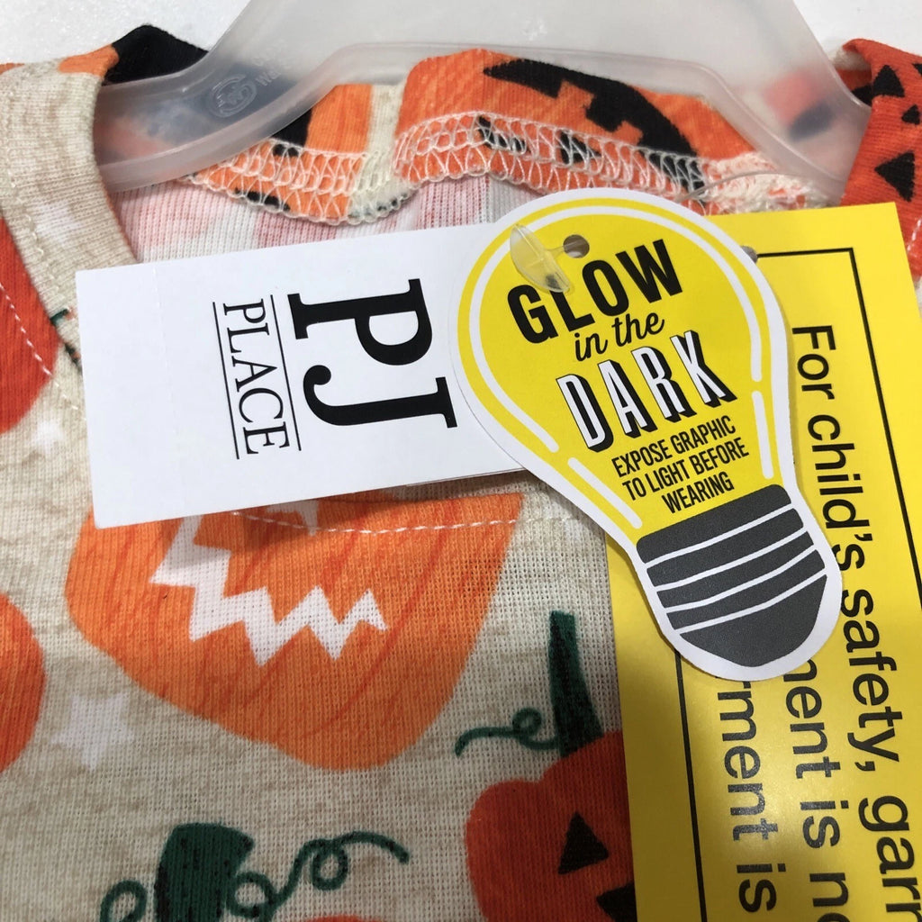 The Children's Place Jack-O-Lantern Pajama Set 5T