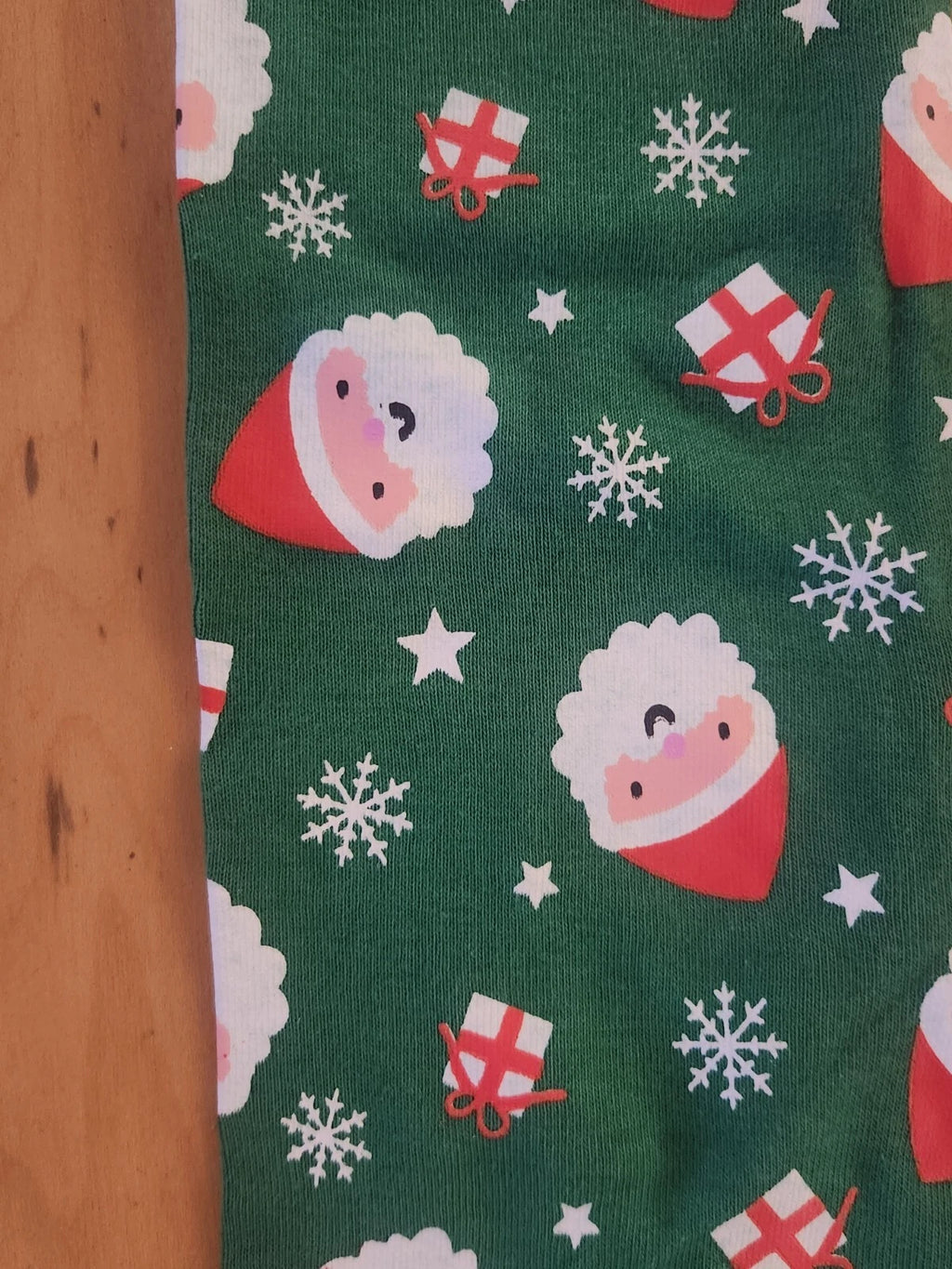 Cora Bee Children's Christmas Pajama Set With Santa Sz 8 NWT