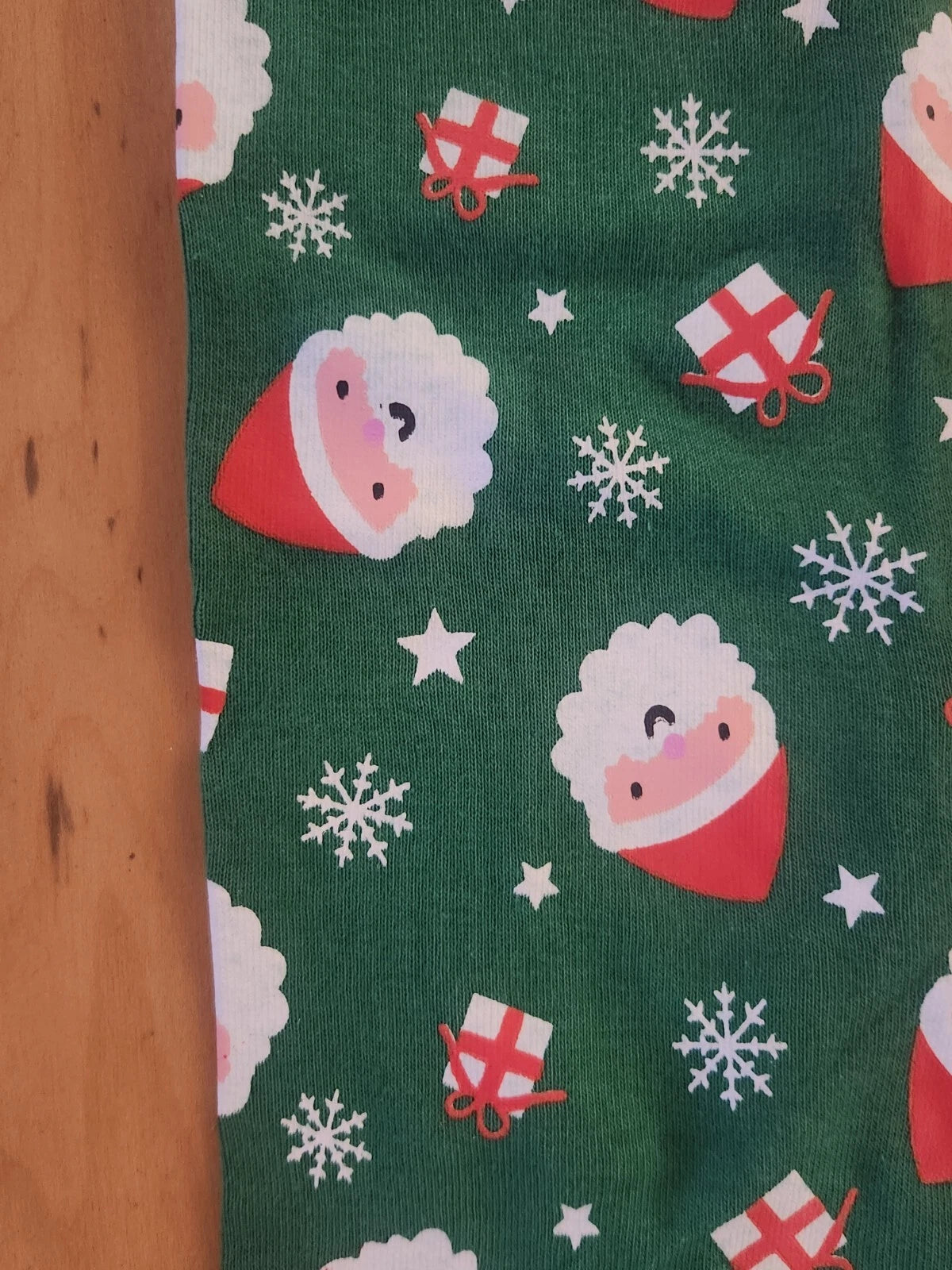 Cora Bee Children's Christmas Pajama Set With Santa Sz 8 NWT