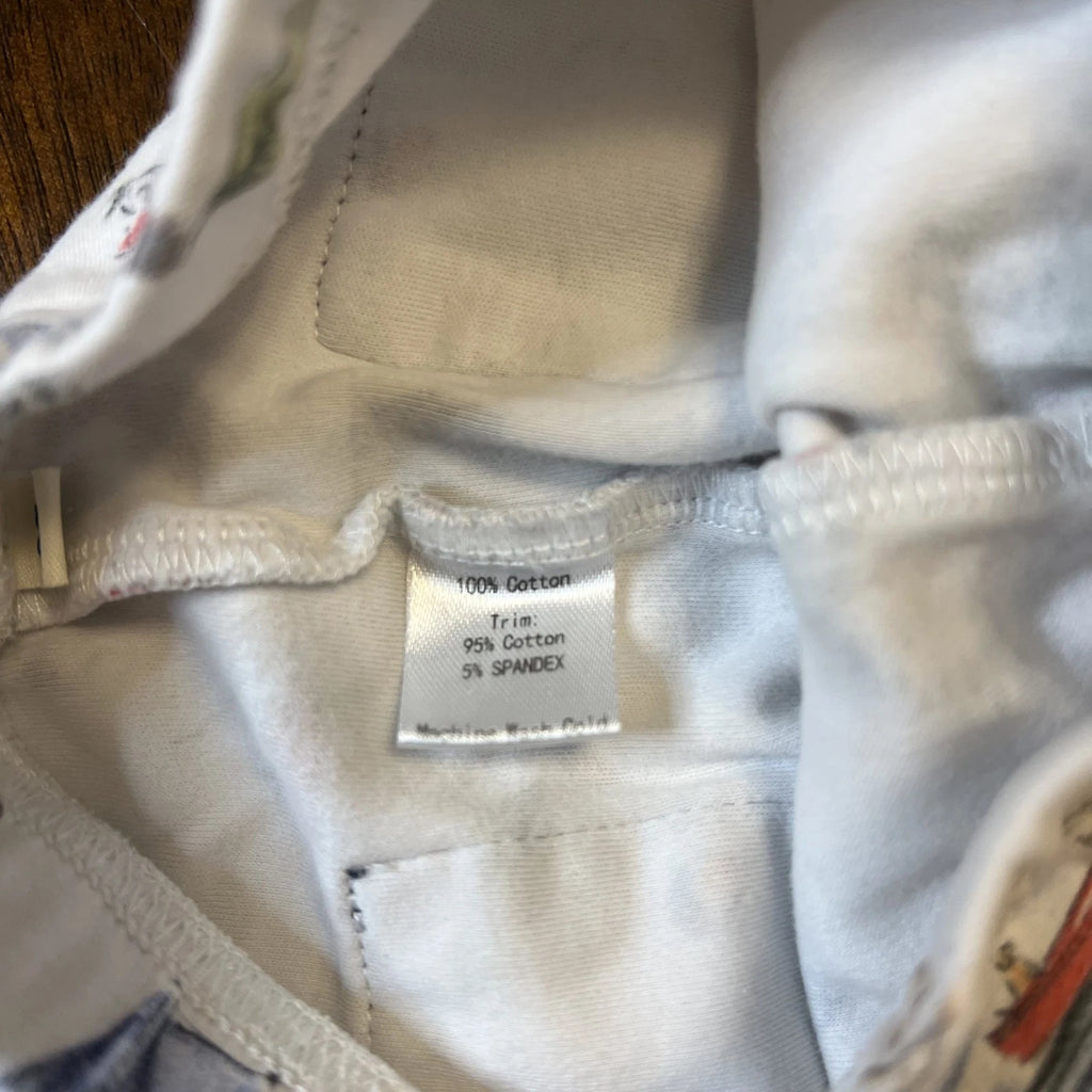 Smoky Camping Themed Pajamas Set - Kids Size 2T