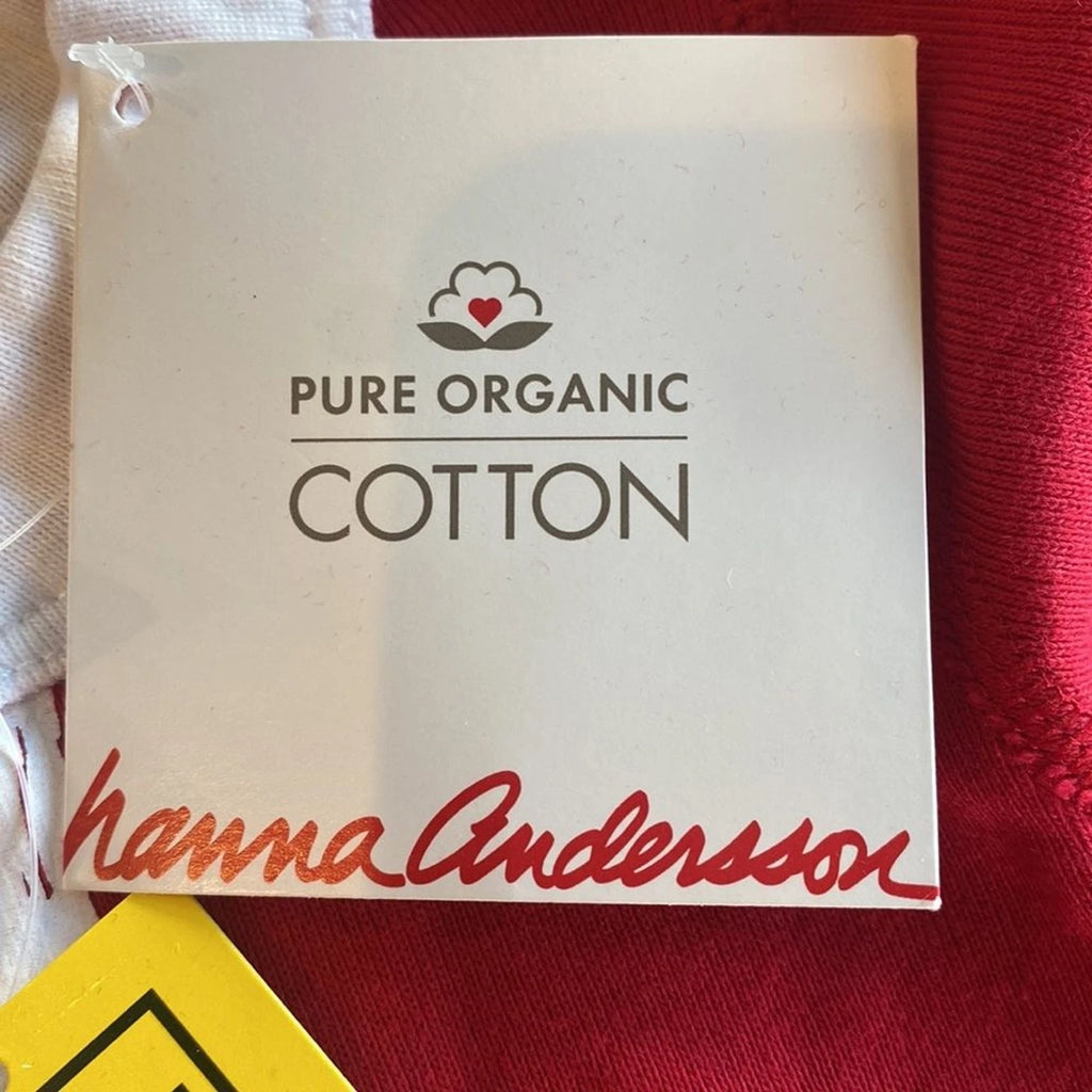 Hanna Anderson Santa Claus Unisex Pajama Set, 18-24mth 100% Organic Cotton, NWT