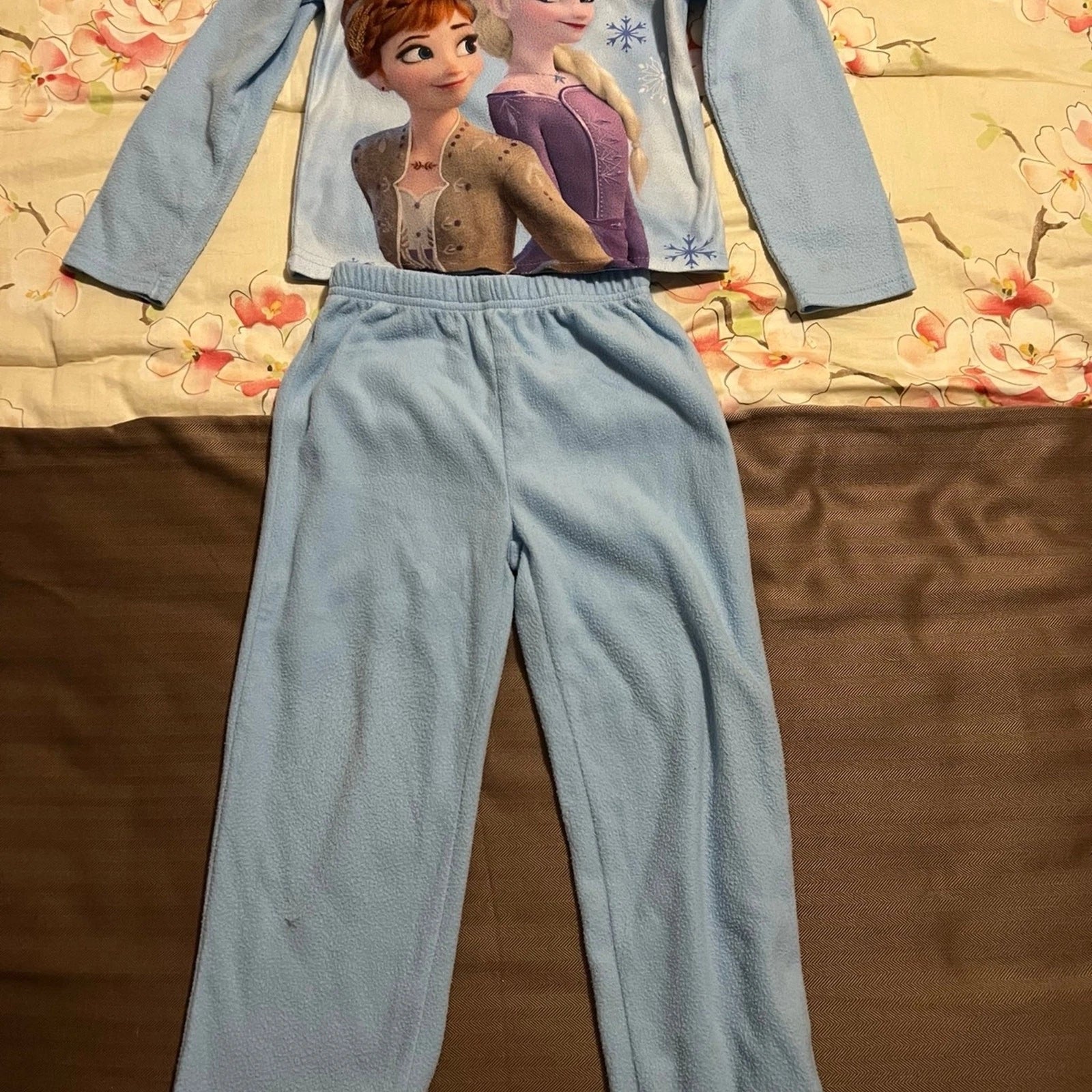Disney Frozen Girls Pajama Set 2 Piece  Size XS 4/5