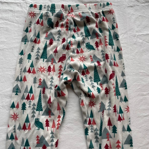 Tea Collection Kids Winter Woodland Pajama Set Size 8