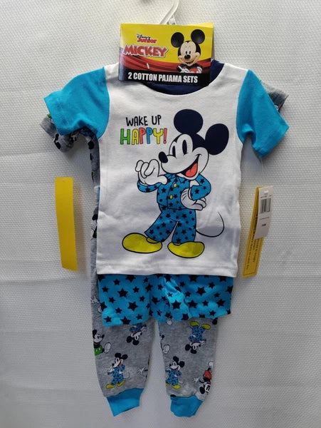 Disney Junior Mickey Mouse Clubhouse Cotton Pajama Sets