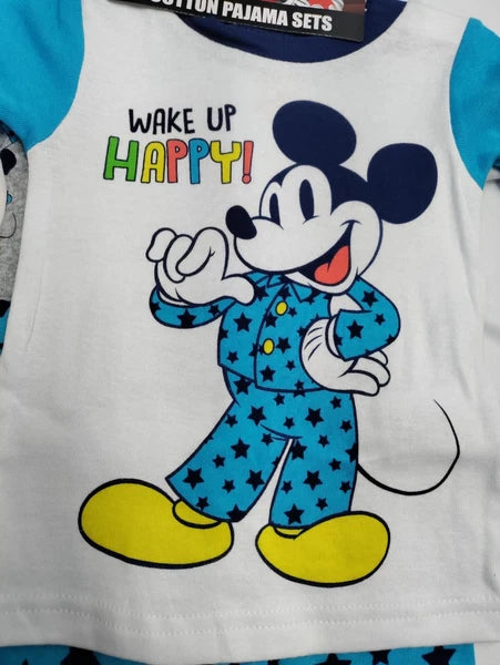 Disney Junior Mickey Mouse Clubhouse Cotton Pajama Sets