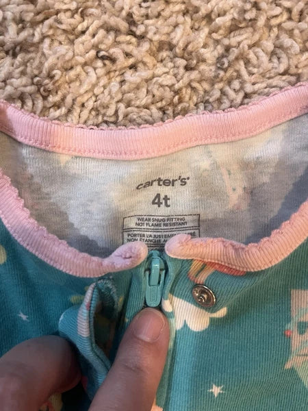 Carters Pajamas 4T Girls