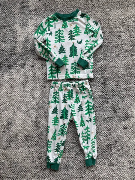 Nordstrom 18-24 Months Baby Christmas Holiday Pajama Set
