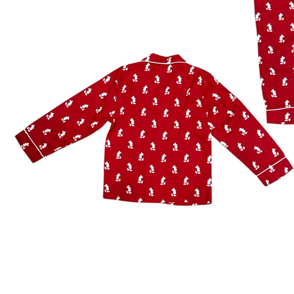 NWT New Disney Store Mickey Mouse Red Pajama Set Kid’s Unisex Size 5/6