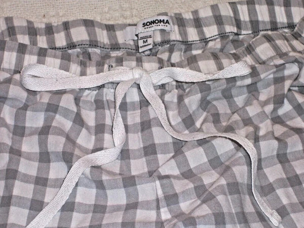 (S138)-Sonoma Intimates-2 Pc Pajama Set-Size Girls Junior M & Purple Sleep Mask