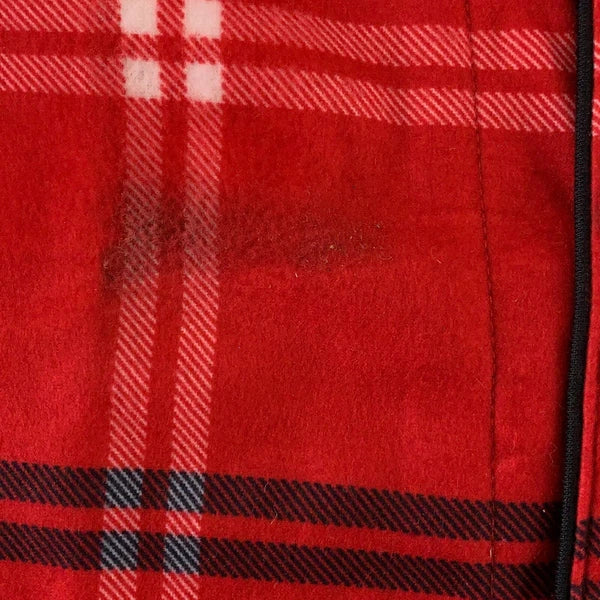 Wondershop Kids Medium (8) Red Plaid Flannel 2 Piece Pajama Set New *Flaw