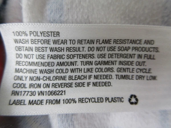 Wondershop Pajama Set Kids Unisex 10/12 Red Plaid Flannel Cozy Lounge Sleepwear