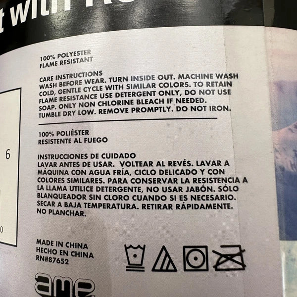 Disney Frozen Plush Robe & 2 Pc Pajamas Size 8 Lilac & Blue Multi MSRP $60 NWT