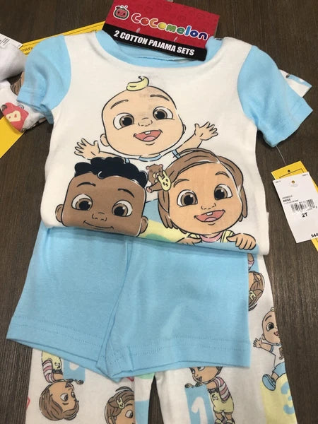 Toddler Boys 2T Pajamas Sets NEW With Tags Paw Patrol And Cocomelon
