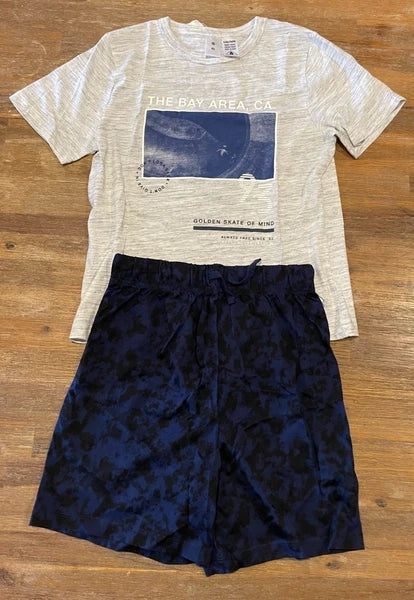 Boys size 10 SKATER print summer pyjamas pjs sleepwear  Target NEW