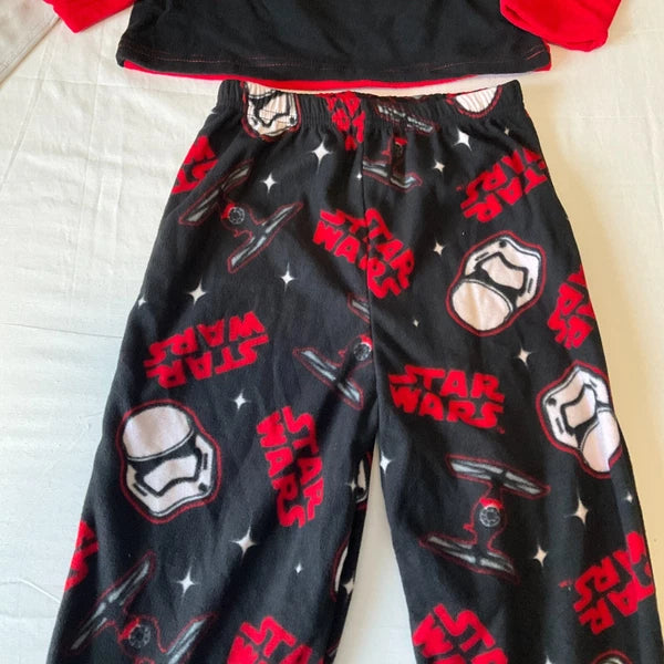 Star Wars Pajama Sets Kids Size 8 Multicolor Long Sleeve 2 Pair