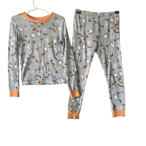 Kids Halloween Pajamas Trick or Treat Sleep Fitted PJ Set Size 6
