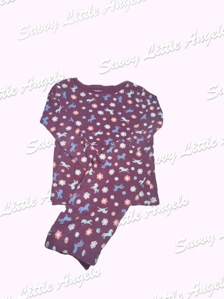 5T Purple Pajama Set