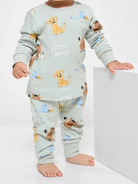 Boys Girls size 2 Green DISNEY LION KING pyjamas Cotton Target NEW A614