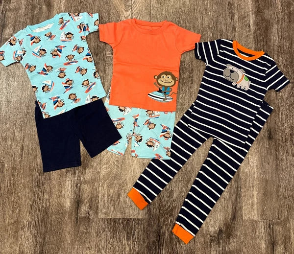 Carters 5T 6 Piece Pajama Set