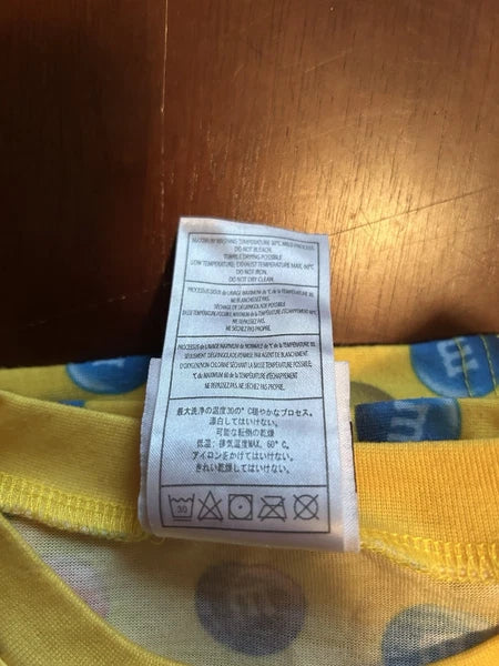 M&M Pajama Set (Top & Bottom) Yellow, Medium, Kids