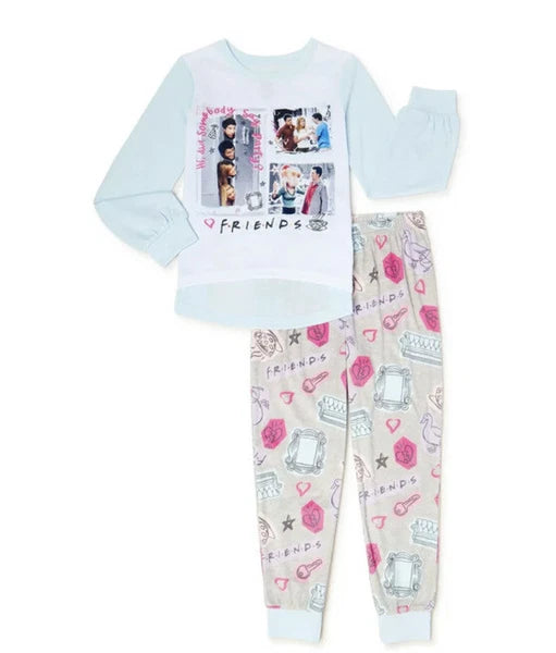 New Kids Friends Girls' Pajama Set, 2-Piece size 6