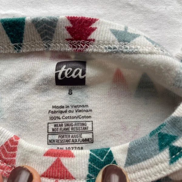 Tea Collection Kids Winter Woodland Pajama Set Size 8