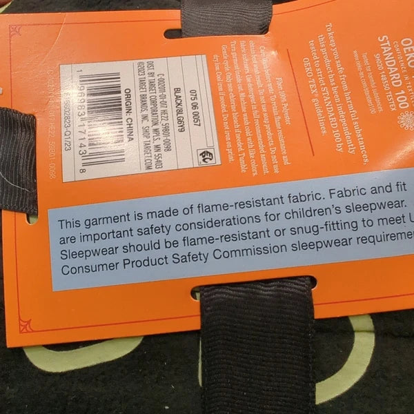 Hyde & Eek Toddler 12 months Glow In The Dark Skeleton 1-Piece Pajama Set 🎃👻