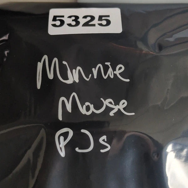 Disney Girl's Pink Minnie Mouse Print Pajamas Size L 10