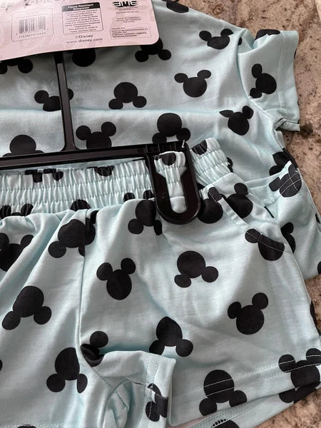 Disney Mickey  Girl’s  Pajama Set  2  Piece Set  Size  6 ~ New